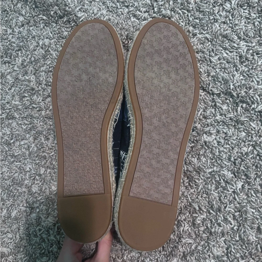 Polo Shoes by Ralph Lauren Navy Espadrilles